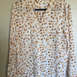 Equipment silk shirt